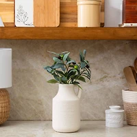 7in. Textured Handmade Vase