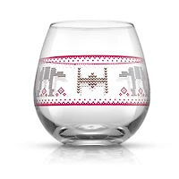 JoyJolt® Star Wars™ 15oz. Ugly Sweater Collection Stemless Drinking Glass, 4ct.