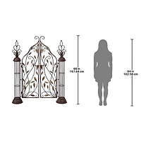 Design Toscano 5.5ft. The Princess' Entryway Metal Garden Gate