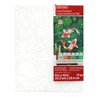 8" x 10" Koi Fish Canvas Painting Kit by Craft Smart®