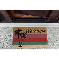 DII® Welcome Palm Tree Doormat
