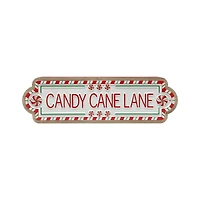 15.5" Candy Cane Lane Sign Tabletop Décor by Ashland®