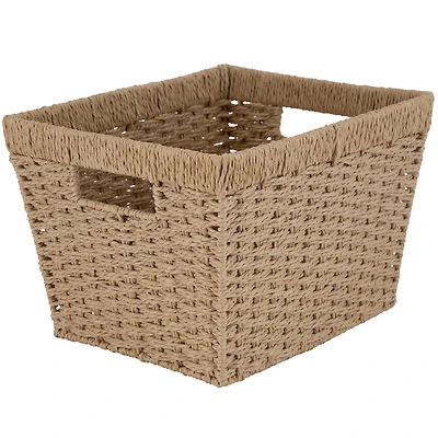 Simplify Large Dutch Weave Storage Basket
