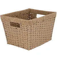 Simplify Large Dutch Weave Storage Basket