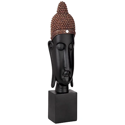 Design Toscano 15.5" Thai Spiritual Wisdom Buddha Sculptural Bust
