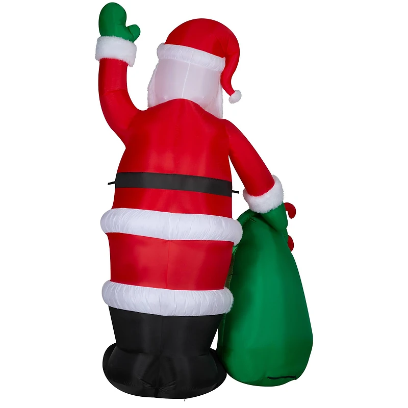 9ft. Airblown® Inflatable Christmas Luxe Santa with Toy Bag