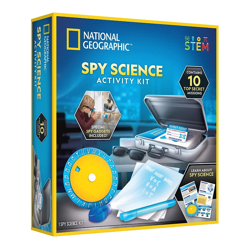National Geographic™ Spy Science Activity Kit