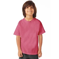 Hanes ComfortWash Garment Dyed Boys Short Sleeve T-Shirt
