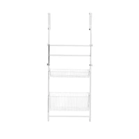 Household Essentials Metal Over the Door Drying Storage Rack