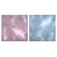 12" x 12" Pink & Blue Galaxy Sublimation Sheets by Make Market®