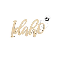 Leisure Arts® 7" Wood Idaho Word