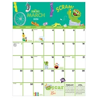 2026 Sesame Street Large Art Poster Wall Calendar