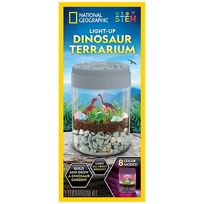 National Geographic™ Light-Up Dinosaur Terrarium