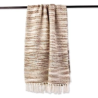 DII® Natural Tone Diagonal Stripe Acrylic Throw