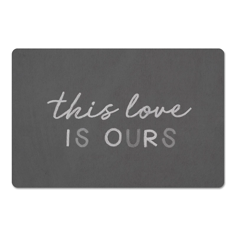 18" x 27" This Love Is Ours Floor Mat