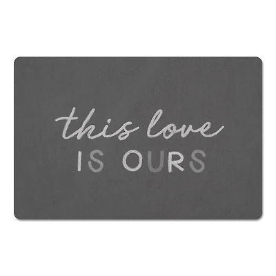 18" x 27" This Love Is Ours Floor Mat
