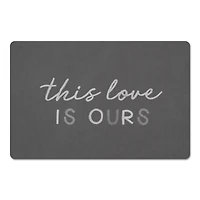 18" x 27" This Love Is Ours Floor Mat