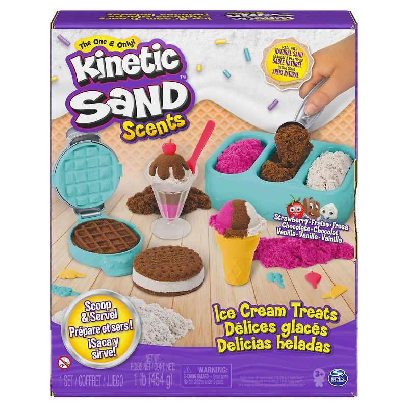 Kinetic Sand™ Ice Cream Treats Scented Playset