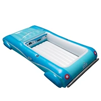 Swimline 8.75ft. Blue Classic Convertible Car Inflatable Swimming Pool Lounger Float