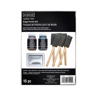 6 Pack: Leather Edge Finish Kit by ArtMinds™