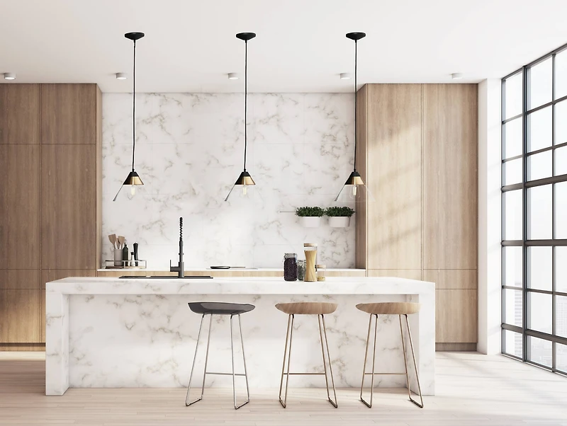 Hello Honey® Robert Stevenson Lighting Theo 10" Matte Black & Brushed Metal Ceiling Light