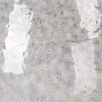 Hello Honey® 8" Gray Reactive Glaze Round Stoneware Planter with Wood Stand