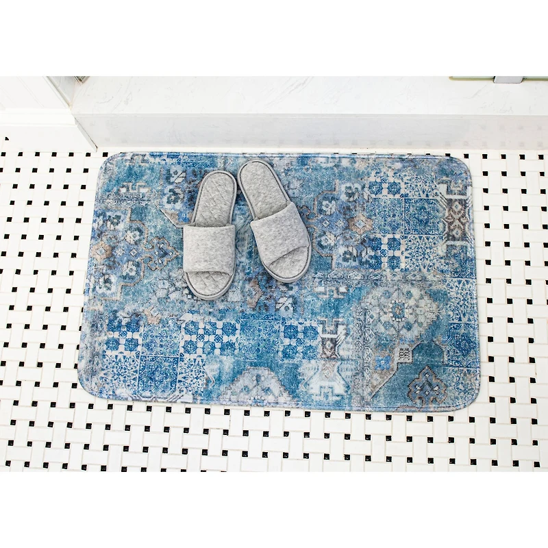 Antionette Memory Foam Bath Mat