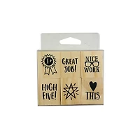 Nice Work Wood Stamp Set by Recollections™