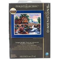 Dimensions® Twilight Bridge Counted Cross Stitch Kit