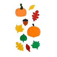 Pumpkin & Leaf Gel Clings by Creatology™