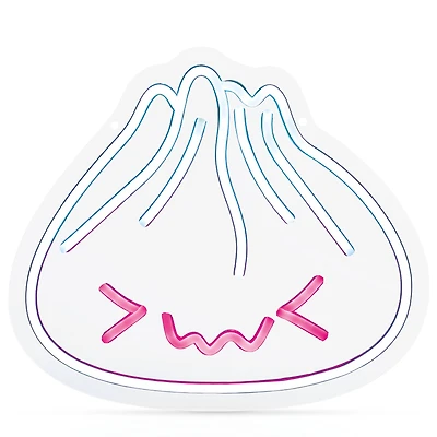 12" Dumpling Bun LED Neon Sign by Creatology™