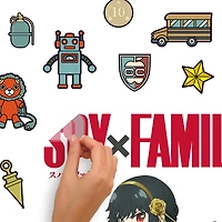 RoomMates Spy x Family: The Forgers Wall Decals