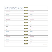 TF Publishing Pocket Pink Stripe Undated Weekly Spiral Planner