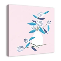 Paper Flowers 24" x 24" Canvas Wall Art