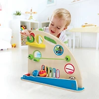 Hape Totally Amazing Roller Derby Wooden Marble Racing Toddler Toy