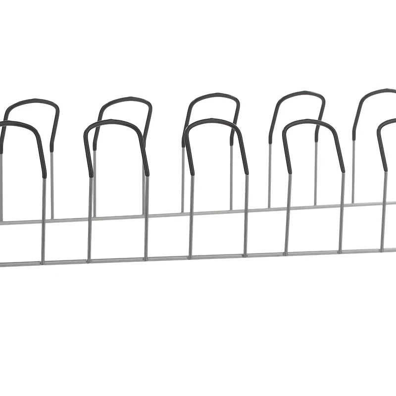 Organize It All 12 Pair Floor Shoe Rack With Shelf