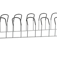 Organize It All 12 Pair Floor Shoe Rack With Shelf