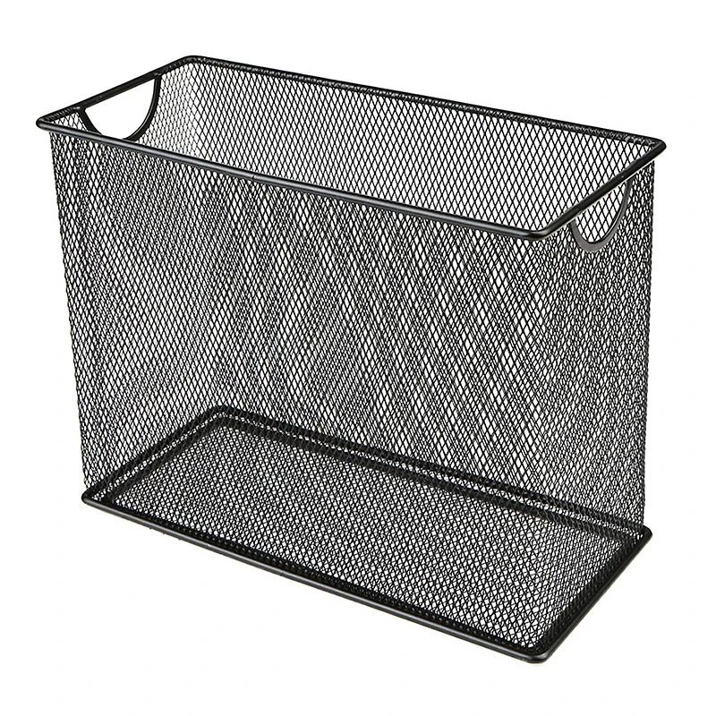 Mind Reader Metal Mesh File Organizer Storage Basket