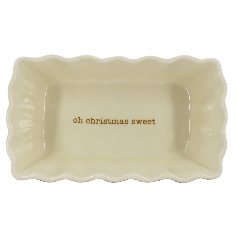 8" x 4.5" Gingerbread Tree Ceramic Baking Dish by Ashland®