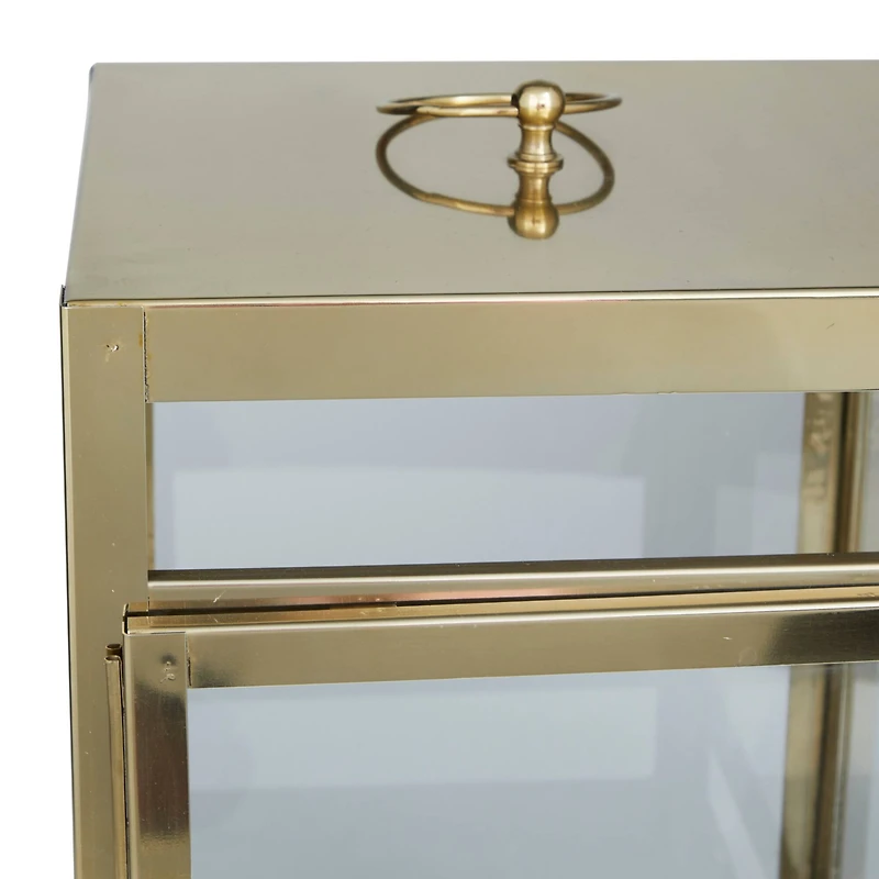 21" Contemporary Pillar Lantern