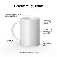 Cricut® 12oz. White Ceramic Mug Blanks, 36ct.