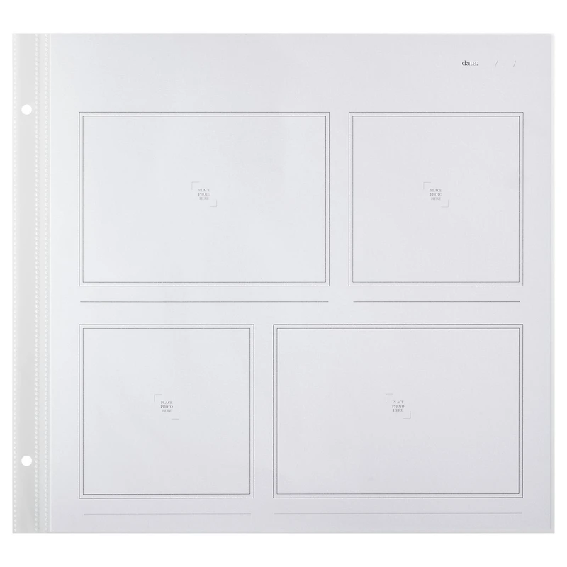 12" x 12" Memories & Moments Guided Scrapbook Layouts by Recollections™