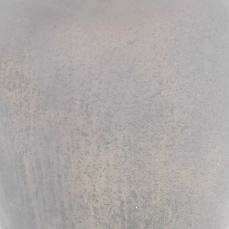 28" Silver Glass Modern Decorative Bottle