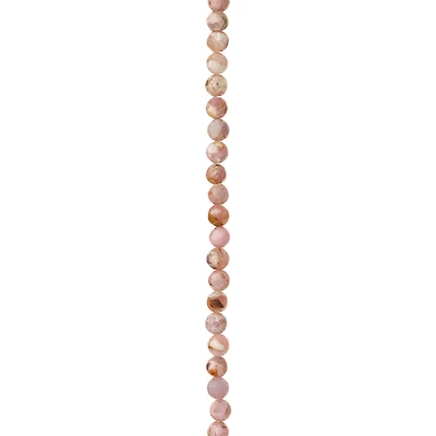 Pink Imitation Kunzite Round Beads by Bead Landing®, 4mm