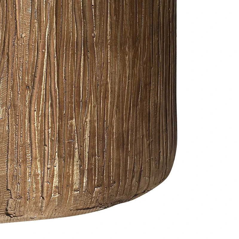 American Art Décor™ 15" Boho Tree Stump Accent Stool Side End Table