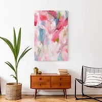 Bright Bold Blotches 24" x 36" Canvas Wall Art