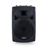 beFree Sound 15" 900 Watt Bluetooth Powered Portable PA Party Speaker