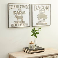 16" Farmhouse Wall Sign Set
