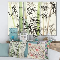 Designart - Bamboo Branches In The Forest II