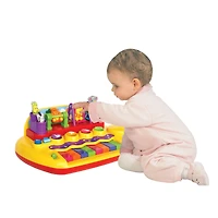 Kiddieland Playful Pals Battery-Operated Piano with Keyboard